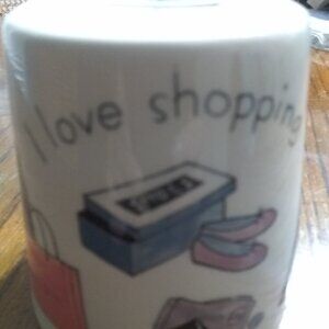 I love Shopping Coin Bank